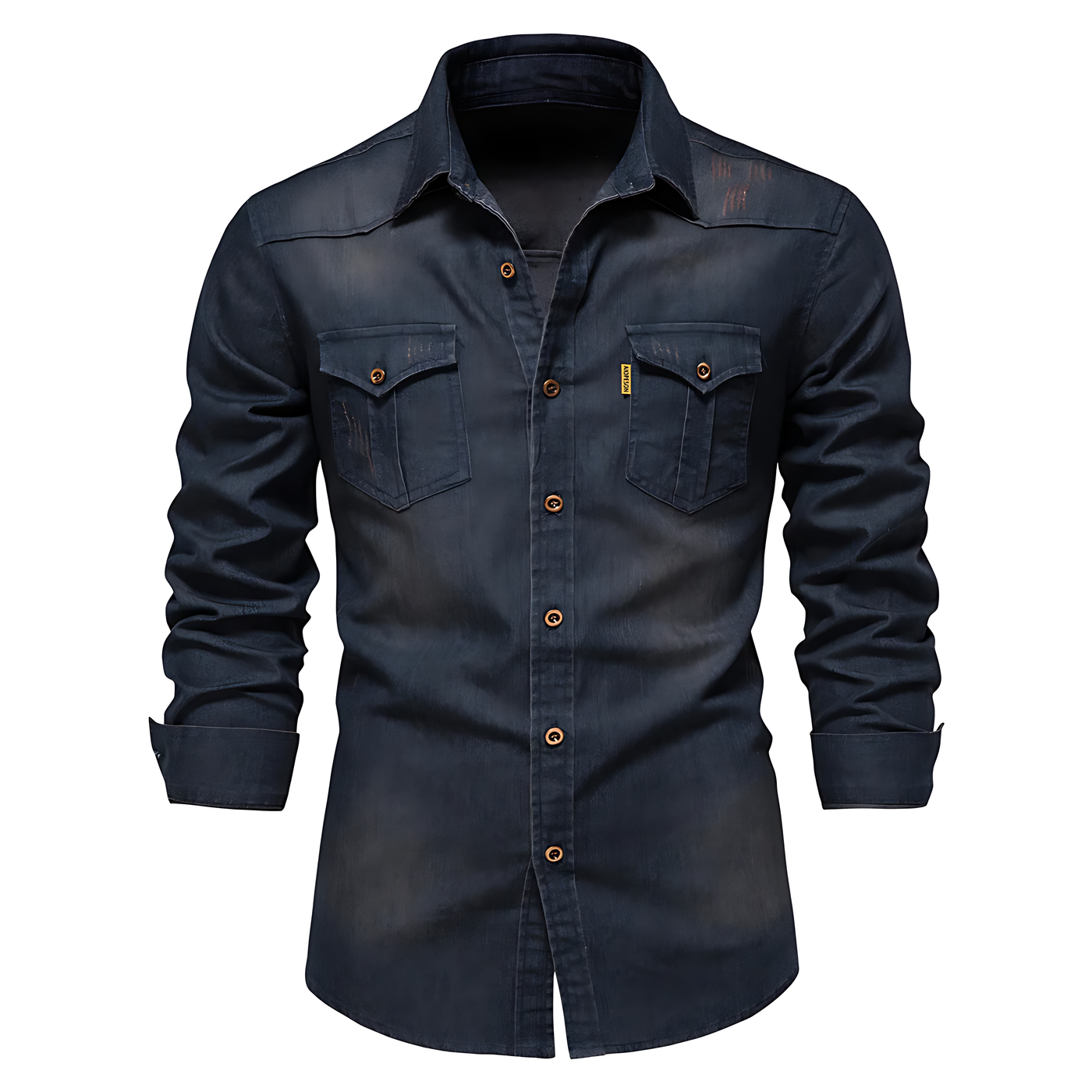 NICO | AdaptiveFit Baumwoll-Denim-Hemd