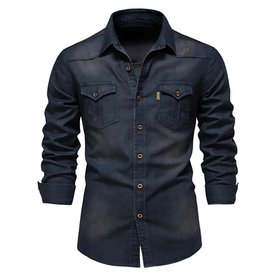 NICO | AdaptiveFit Baumwoll-Denim-Hemd