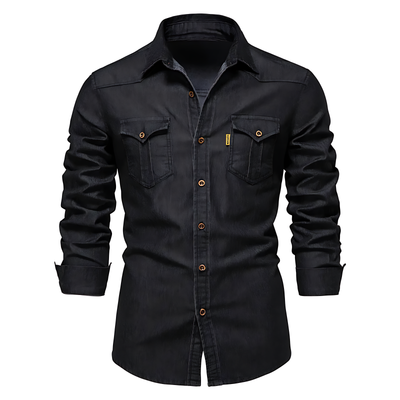 NICO | AdaptiveFit Baumwoll-Denim-Hemd