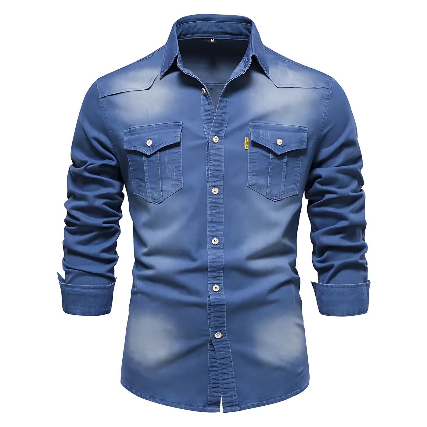 NICO | AdaptiveFit Baumwoll-Denim-Hemd