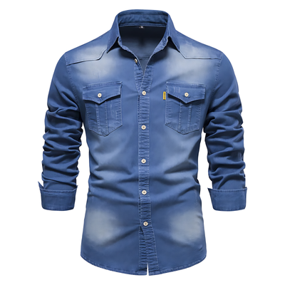 NICO | AdaptiveFit Baumwoll-Denim-Hemd