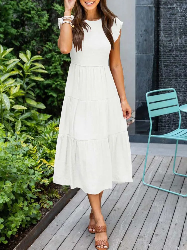 Amelia | Elegantes Bauchabdeckung Kleid