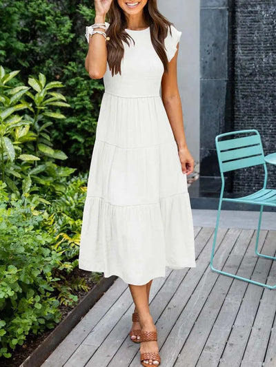 Amelia | Elegantes Bauchabdeckung Kleid
