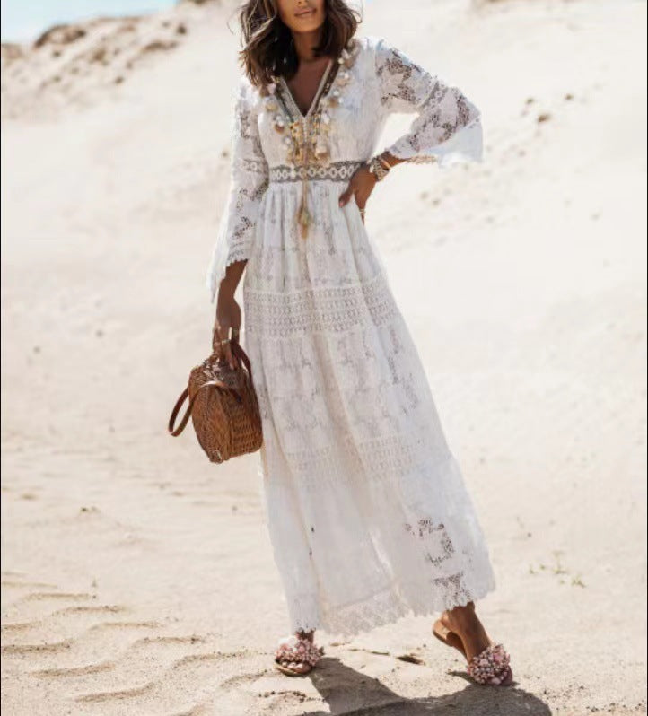 Elisse™ - Boho-Spitzenkleid